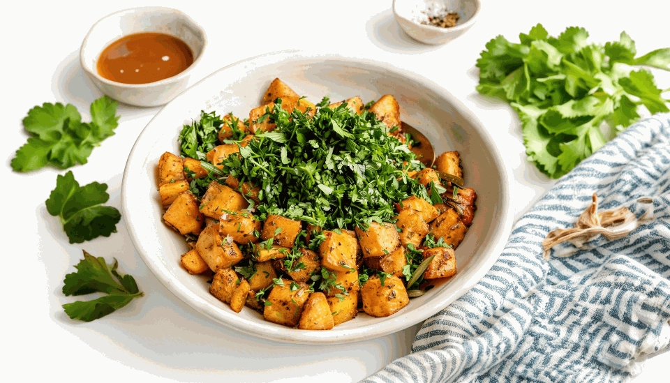 Image of Roasted Rutabaga with Brown Butter