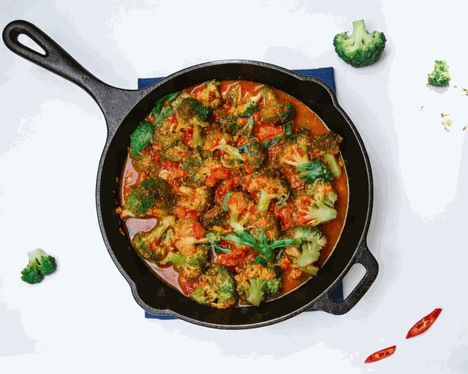 Image of Broccoli Marinara with Fresh Parsley